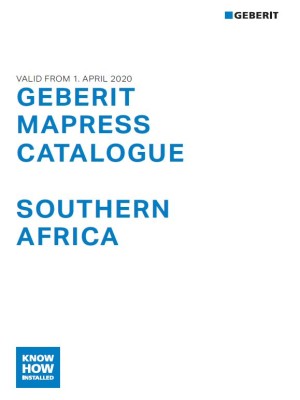 Geberit Mapress Catalogue 2020-22 (Southern Africa) Geberit Mapress Catalogue 2020-22 (Southern Africa)