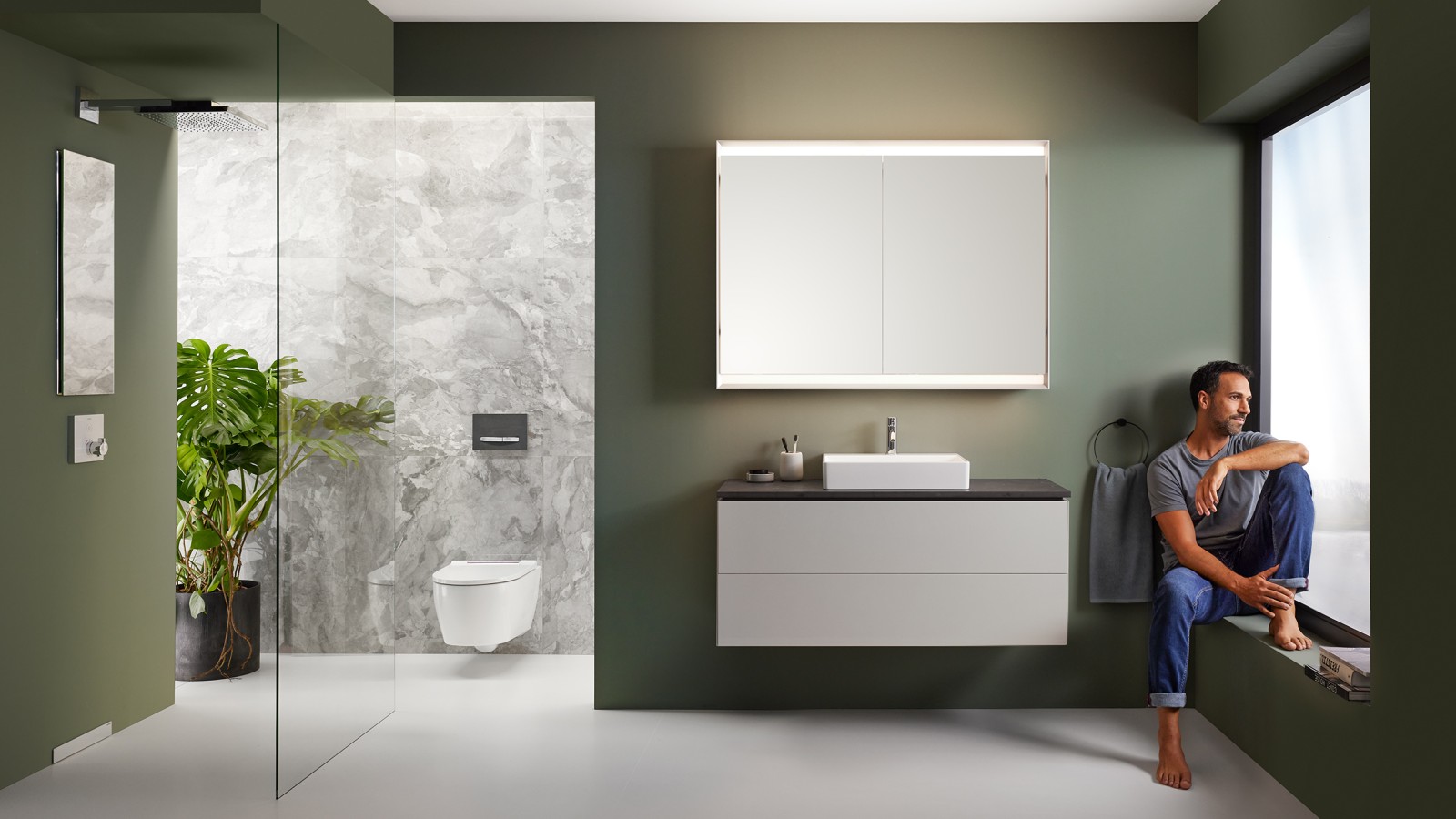 Geberit ONE washbasin area Geberit ONE washbasin area