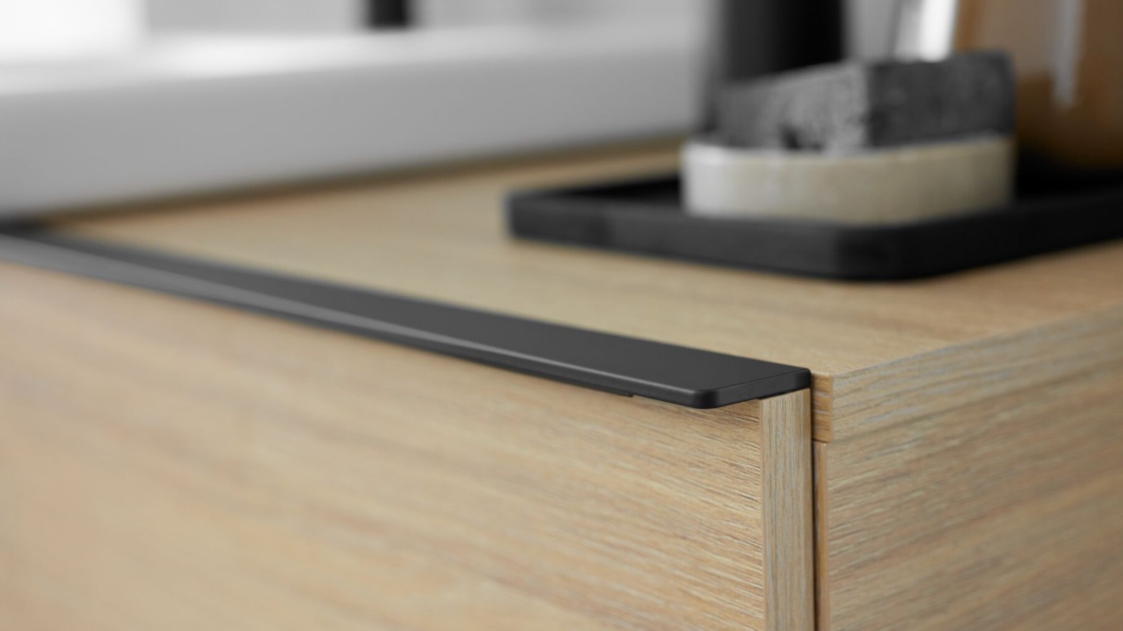 Geberit iCon washbasin cabinet in oak Geberit iCon washbasin cabinet in oak