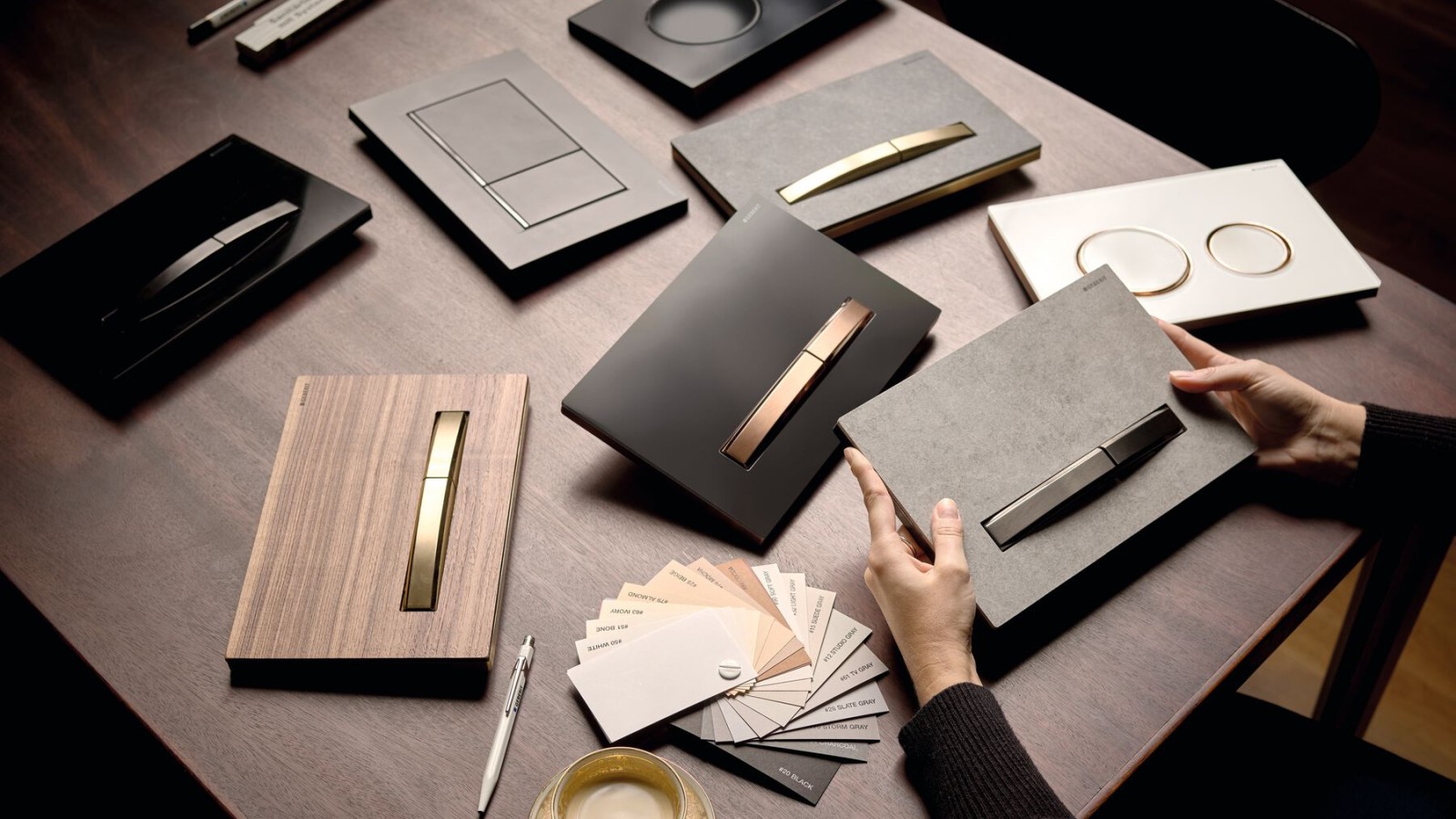 Various actuator plates available Various actuator plates available