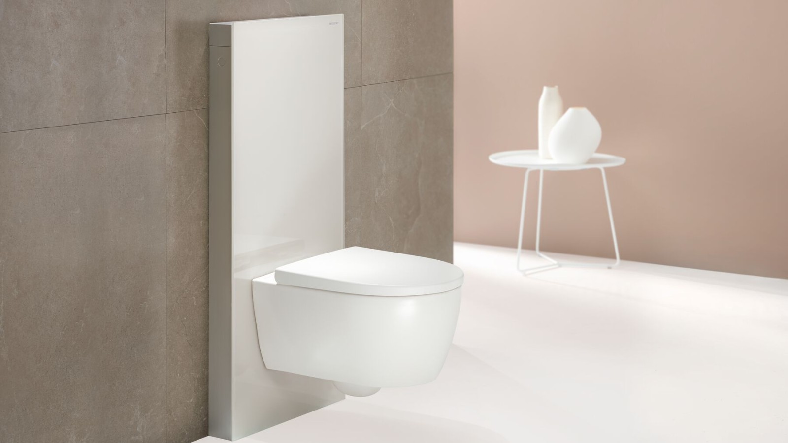 Save space with the Geberit Monolith WC Save space with the Geberit Monolith WC