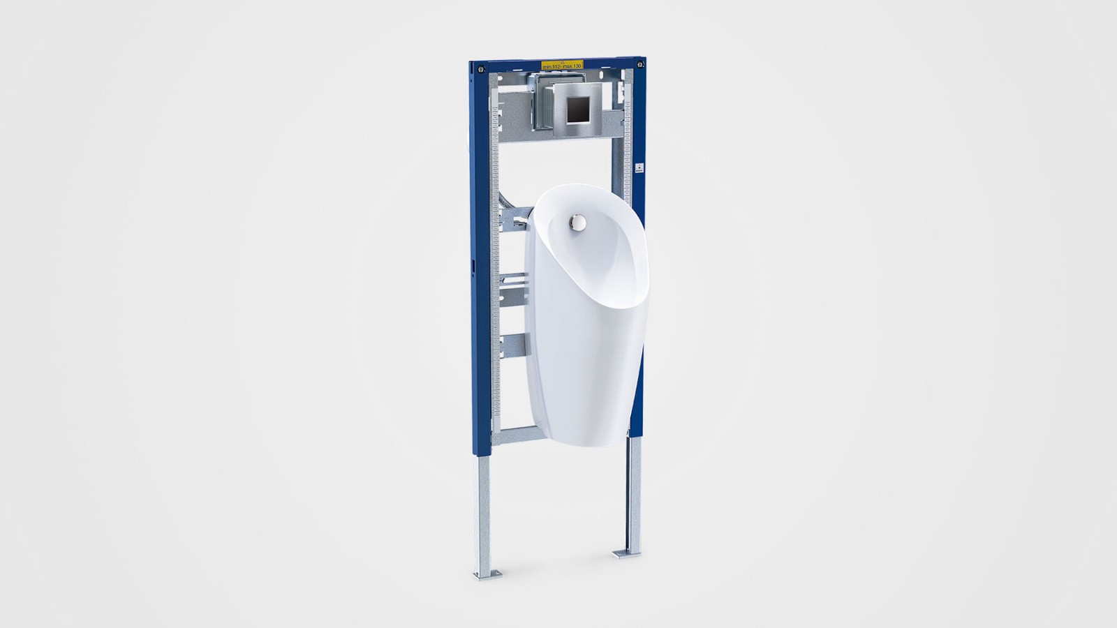 Geberit Duofix installation system for concealed urinal control Geberit Duofix installation system for concealed urinal control