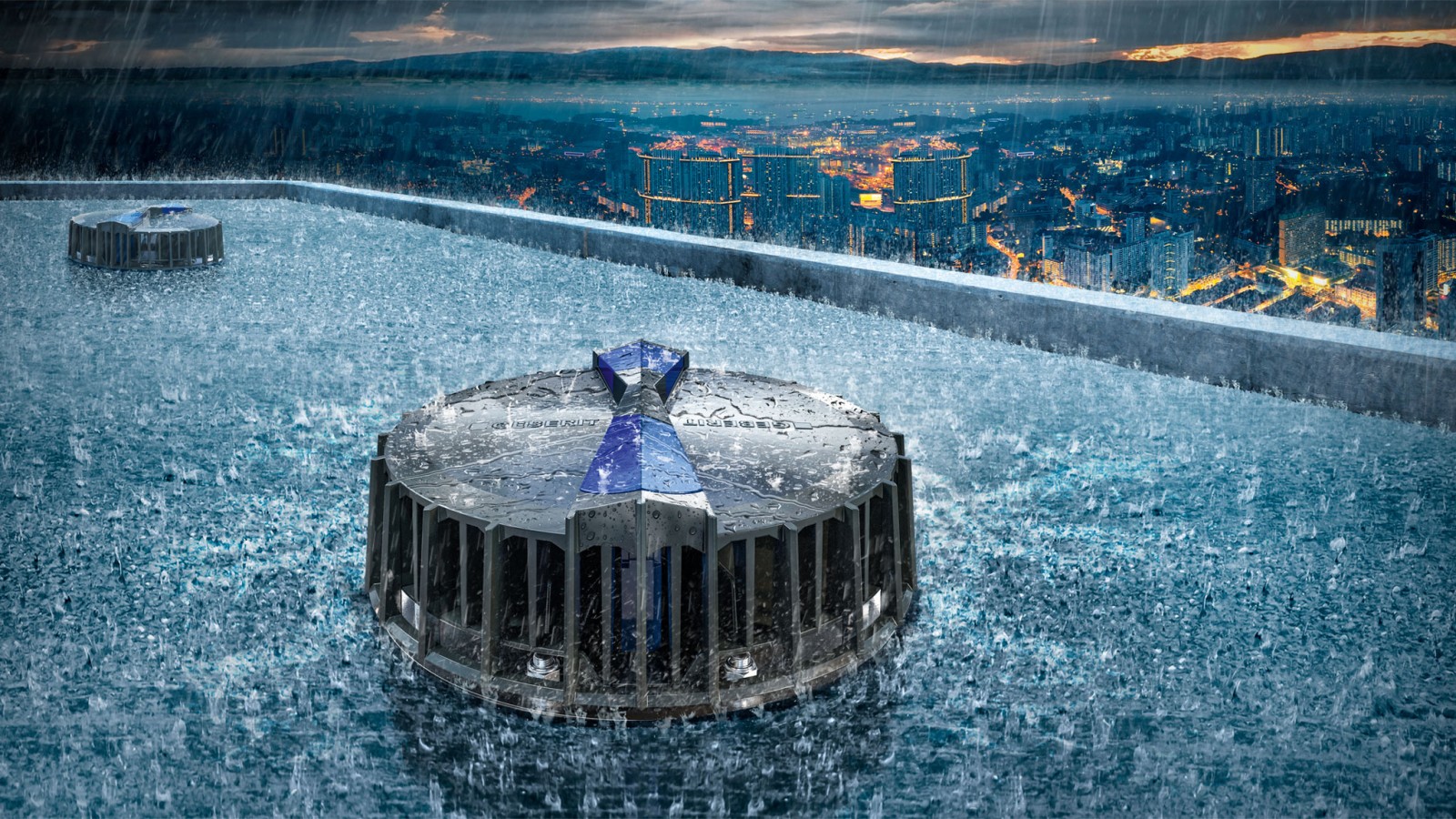 Geberit Pluvia roof drainage Geberit Pluvia roof drainage