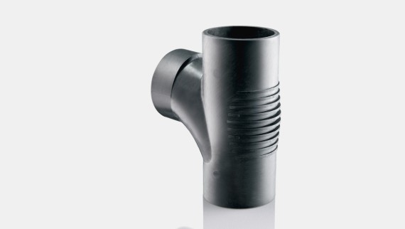 Sound insulation ribs on the Geberit Silent-db20 fittings