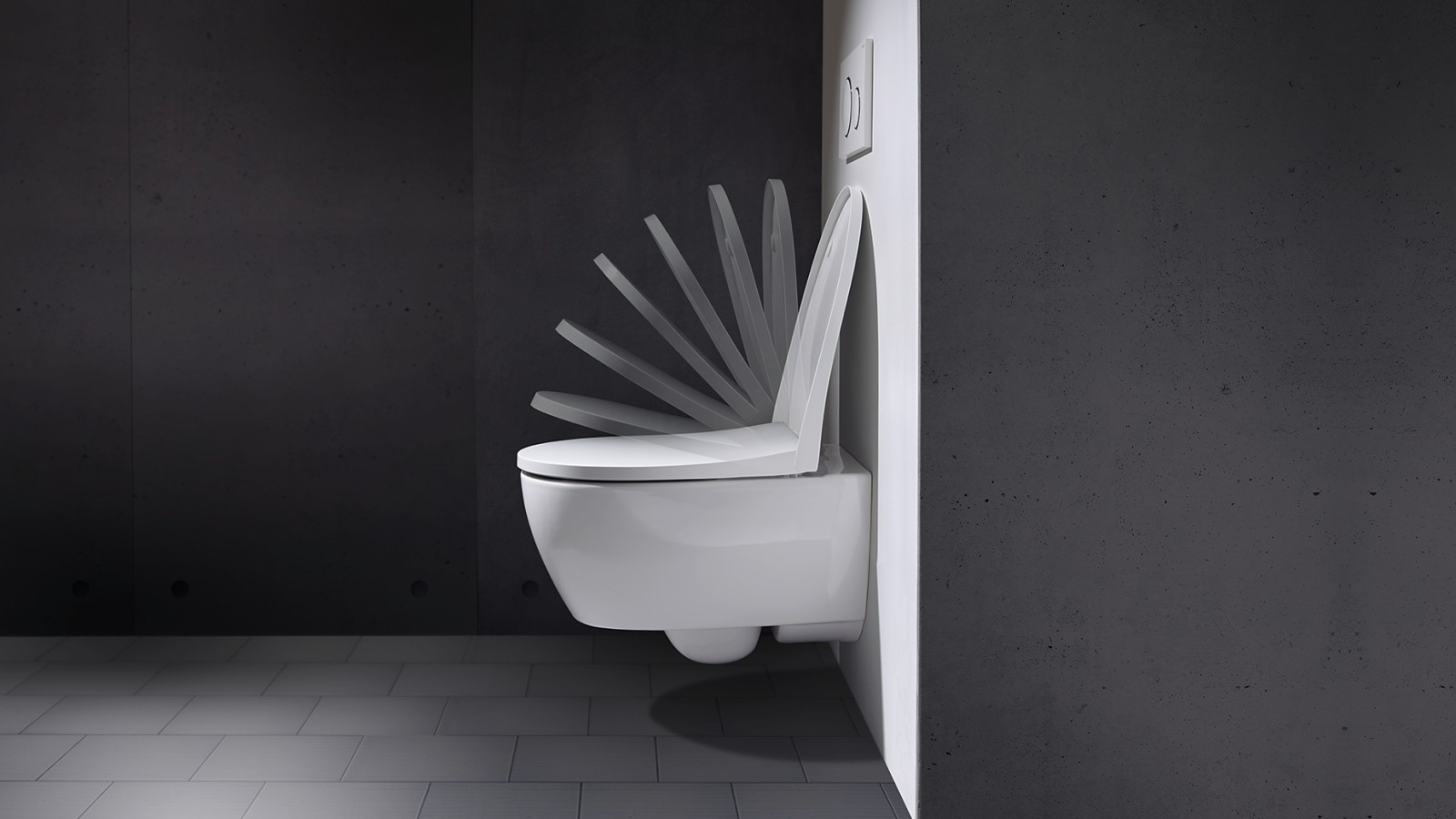 WC lid with SoftClosing WC lid with SoftClosing