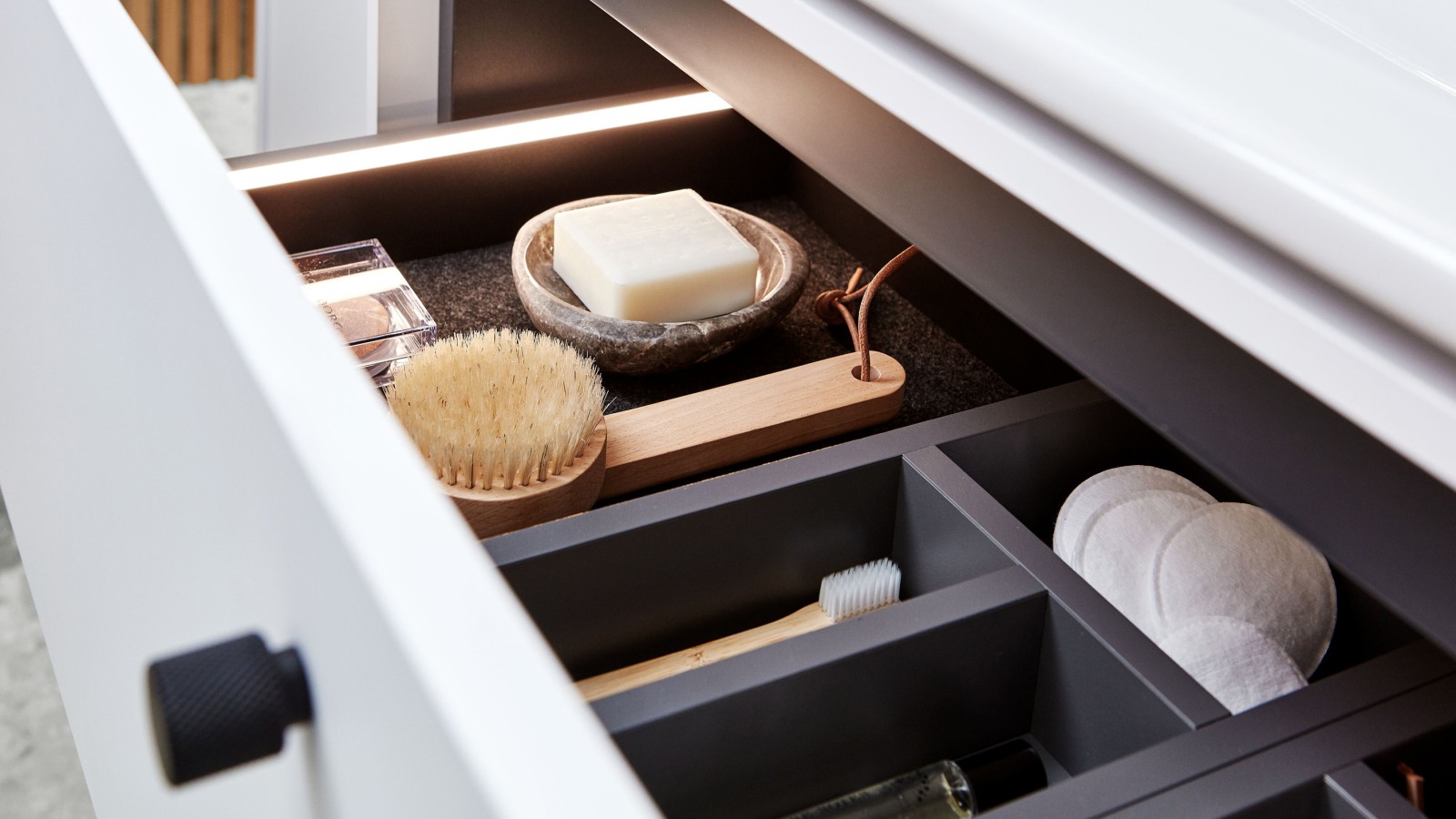 Open washbasin cabinet Open washbasin cabinet