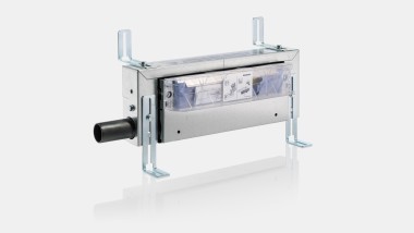 Geberit Kombifix element for the wall drain in the shower