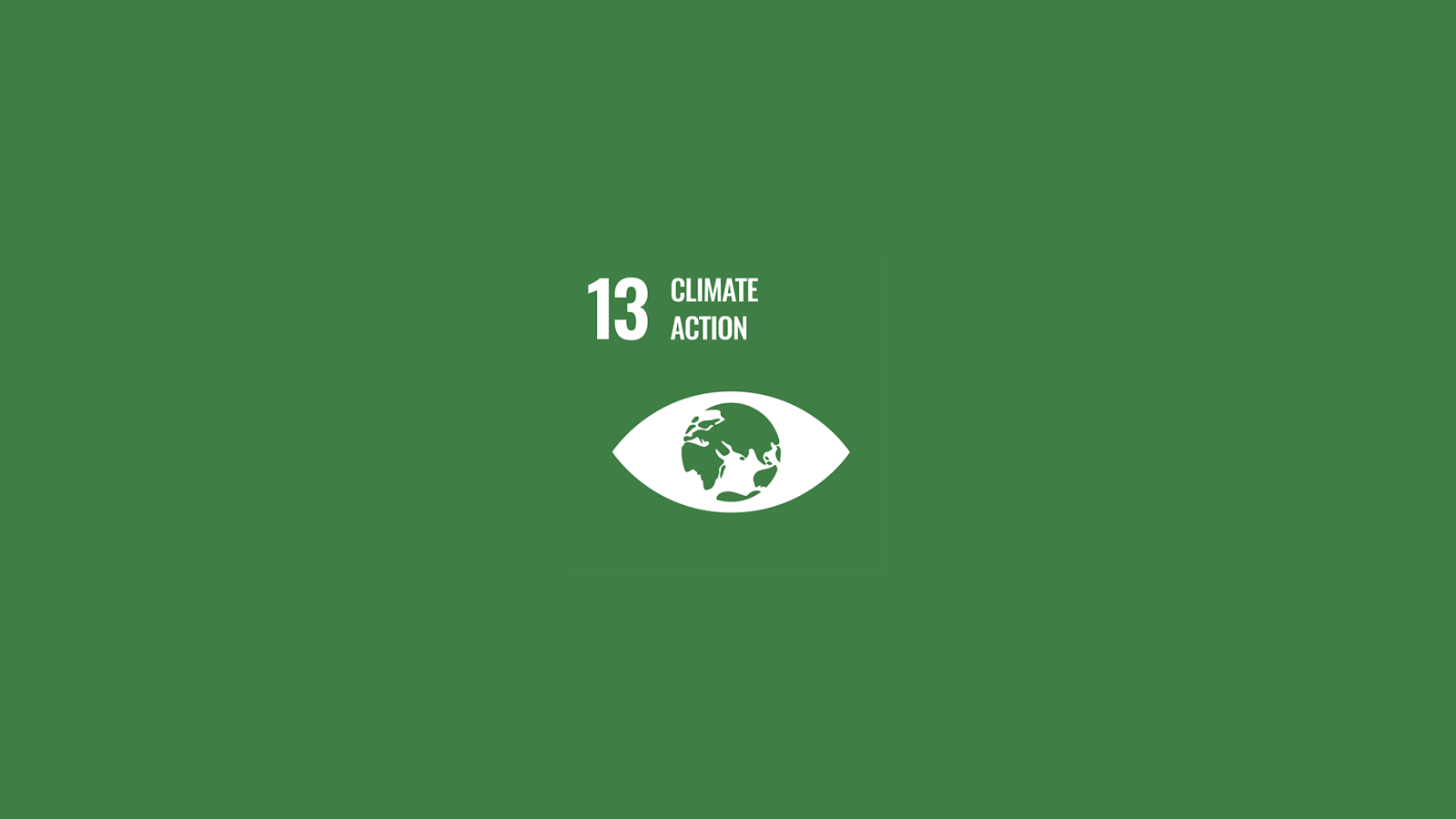 United Nations Goal 13 "Climate action" United Nations Goal 13 "Climate action"