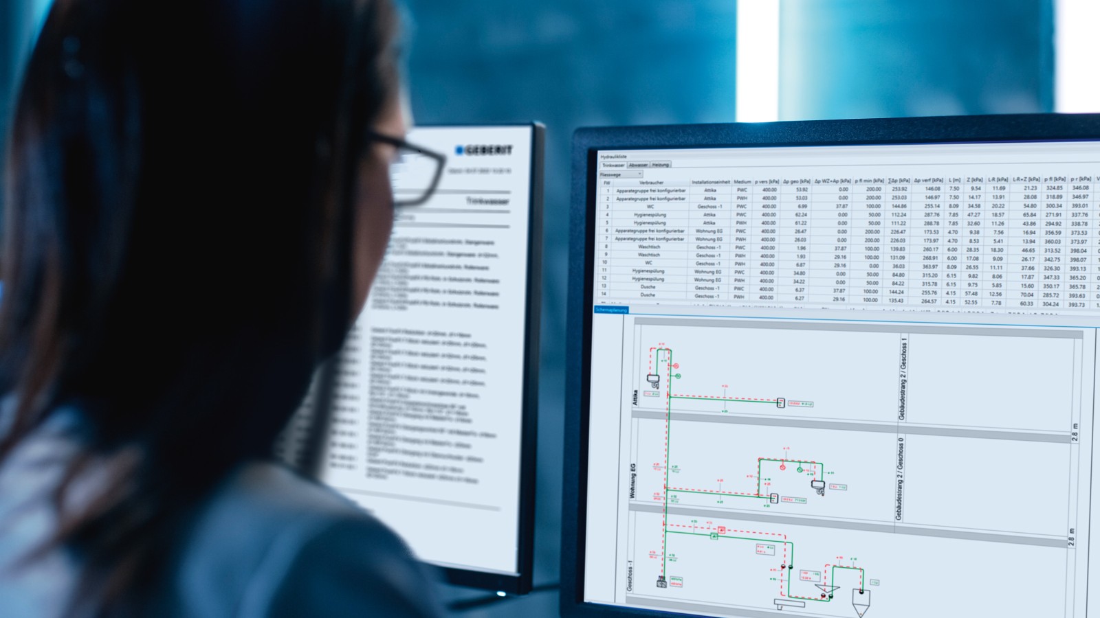 Planning a Geberit Hygiene System with Geberit ProPlanner