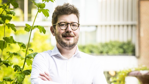 Architect Jonas Vanbelle designed the new entrance building of the Rubenshuis (© Frederik Beyens) Architect Jonas Vanbelle designed the new entrance building of the Rubenshuis (© Frederik Beyens)