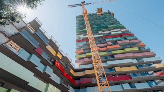 DS 90 residential high-rise building in Vienna