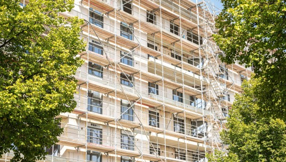 76 new flats are being built in phase H of the Europakarree Erfurt project.
