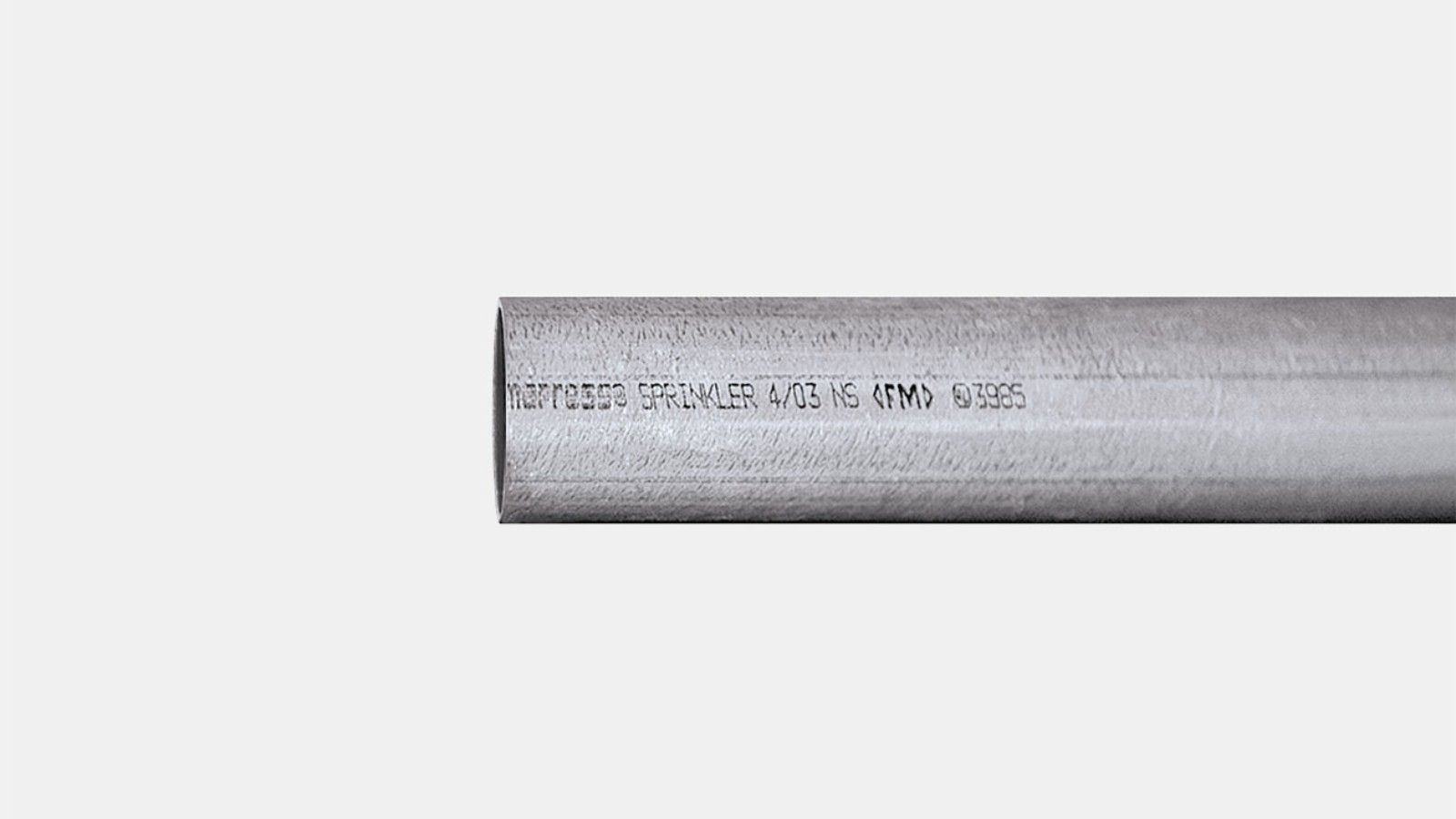 Geberit Mapress Carbon Steel system pipe inside and outside zinc-plated Geberit Mapress Carbon Steel system pipe inside and outside zinc-plated