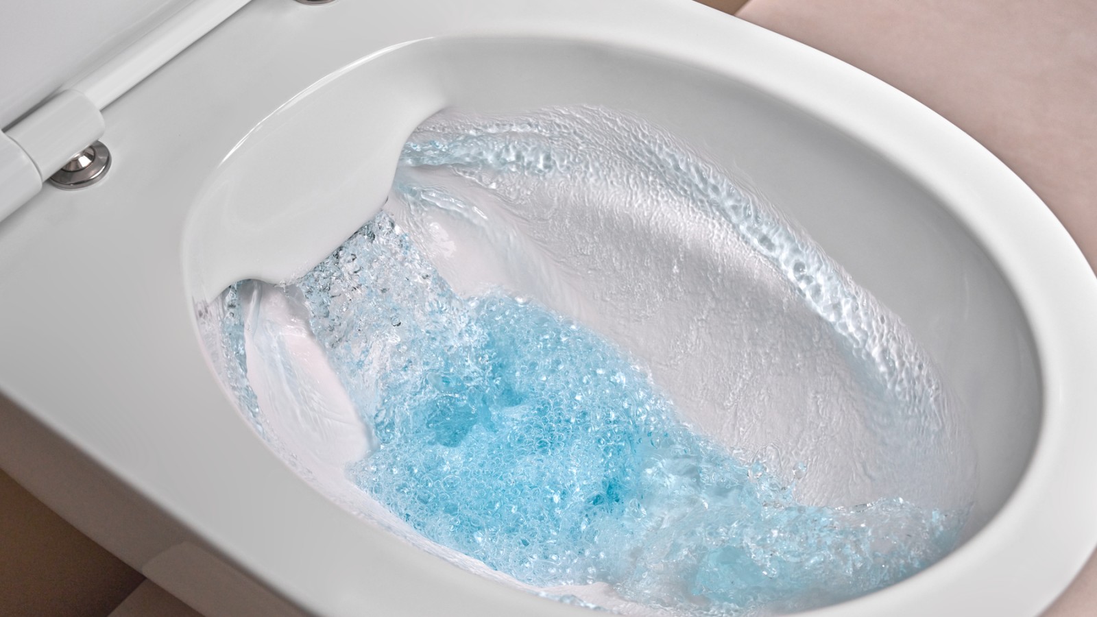 Rimfree® flush technology in the iCon WC Rimfree® flush technology in the iCon WC