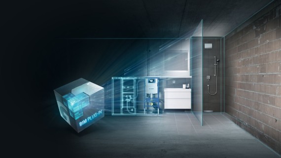 Geberit BIM Plug-in for planning with Autodesk® Revit®