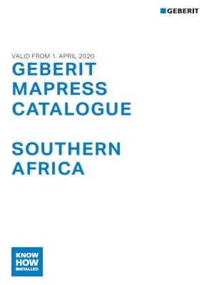 Geberit Mapress Catalogue 2020-22 (Southern Africa) Geberit Mapress Catalogue 2020-22 (Southern Africa)