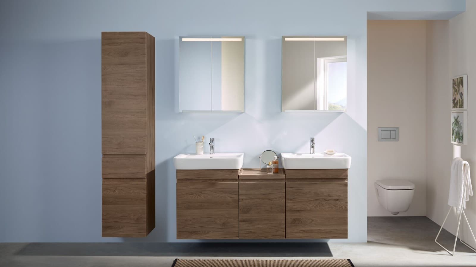 Geberit Renova Plan double washbasin Geberit Renova Plan double washbasin