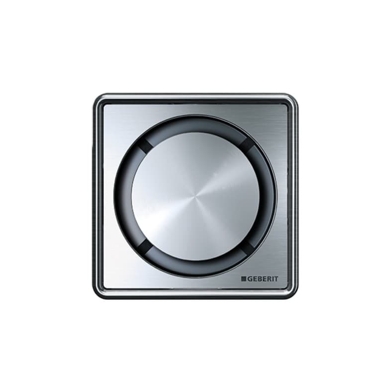 The design cover for Geberit CleanPoint in a round version. The design cover for Geberit CleanPoint in a round version.