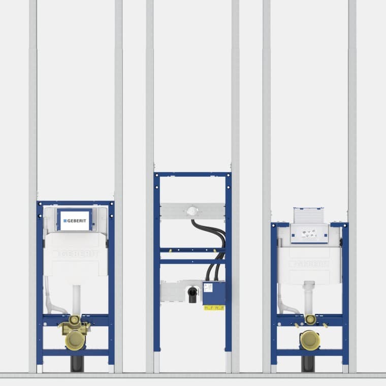 Universal applicability of Duofix installation systems Universal applicability of Duofix installation systems