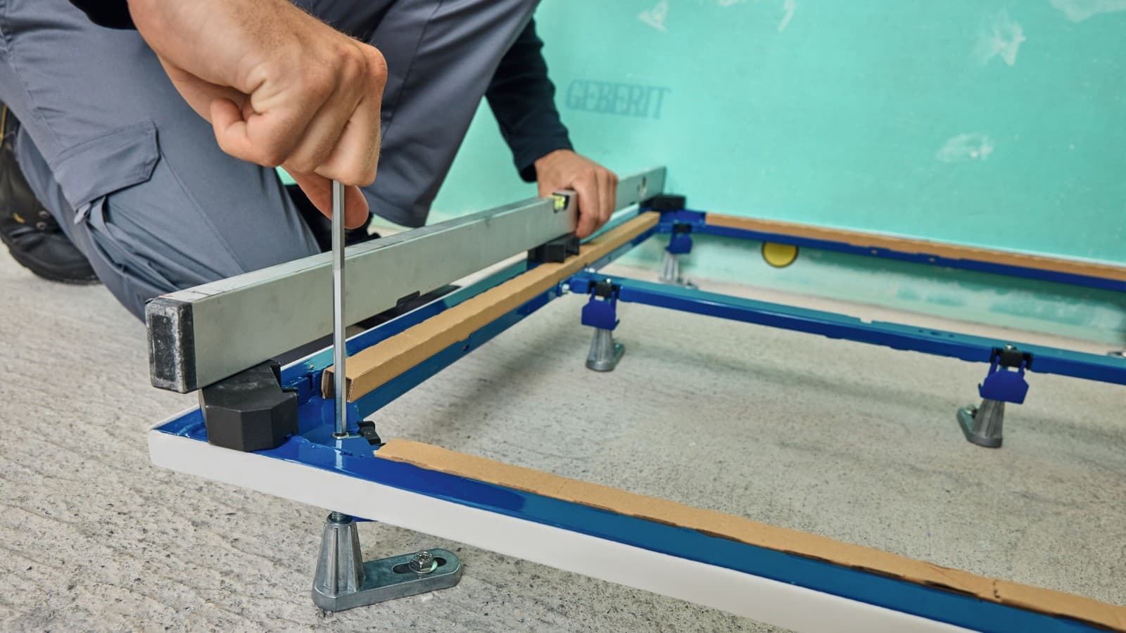 DuoFIx for shower floor DuoFIx for shower floor