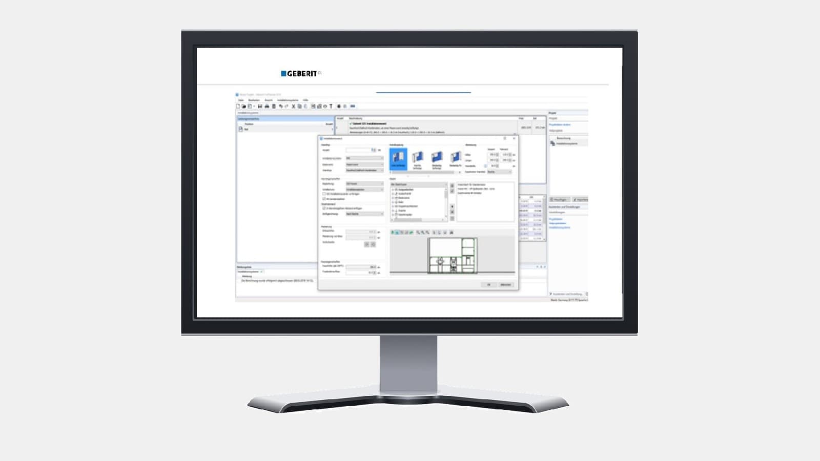 Geberit offers a wide range of digital planning tools for professionals, such as Geberit ProPlanner Geberit offers a wide range of digital planning tools for professionals, such as Geberit ProPlanner