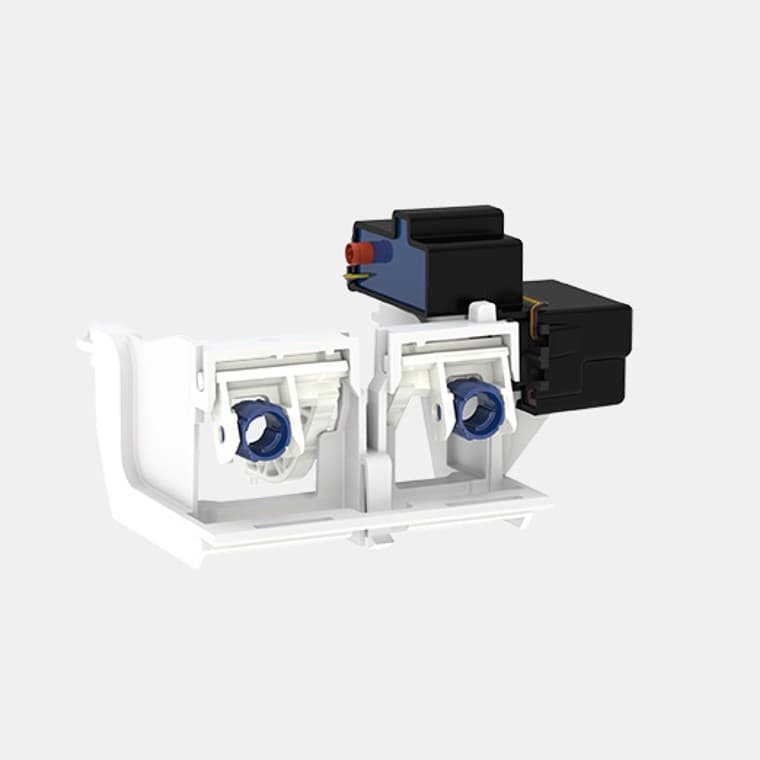 The Geberit HS05 hygiene flush unit can be combined with Sigma01 to Sigma60 actuator plates. The Geberit HS05 hygiene flush unit can be combined with Sigma01 to Sigma60 actuator plates.